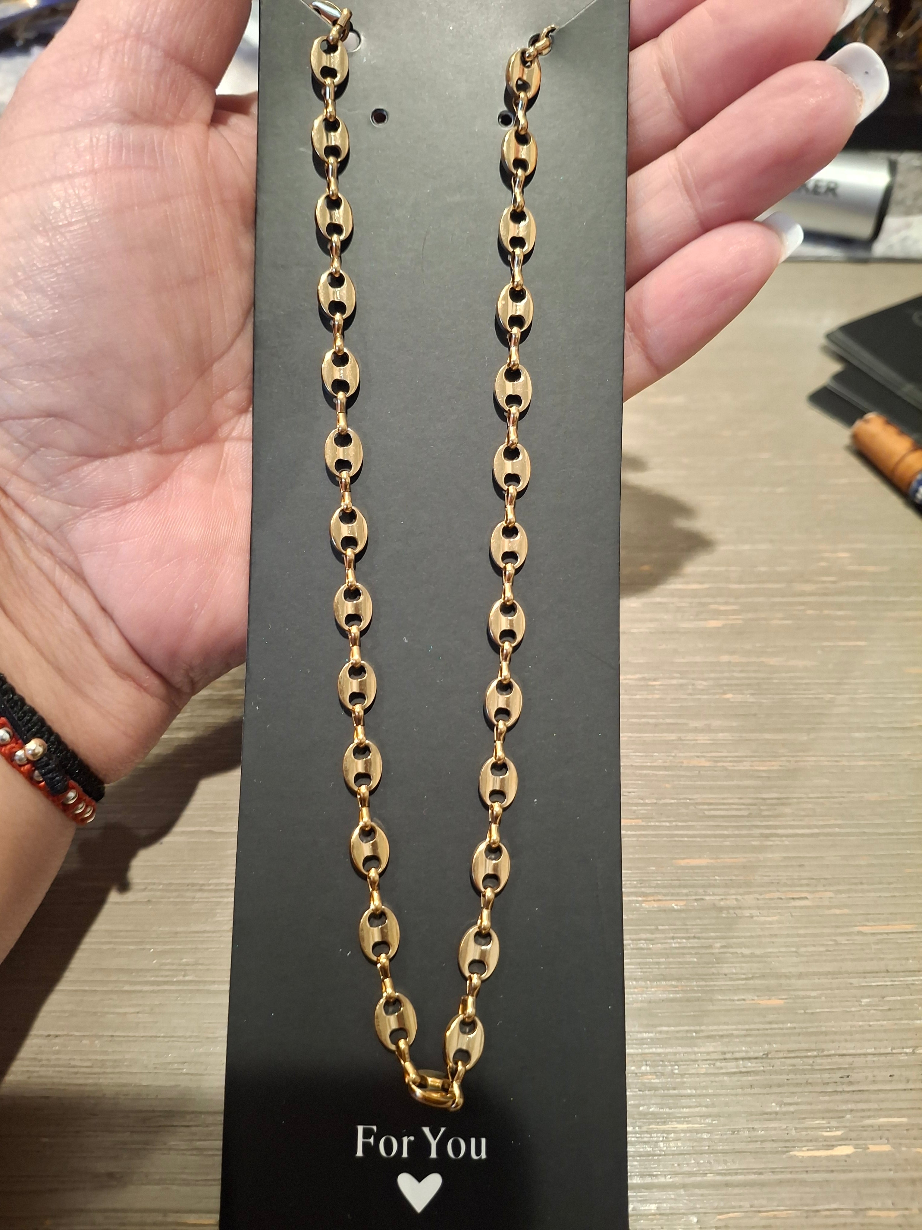 Plain Guc luxury necklace