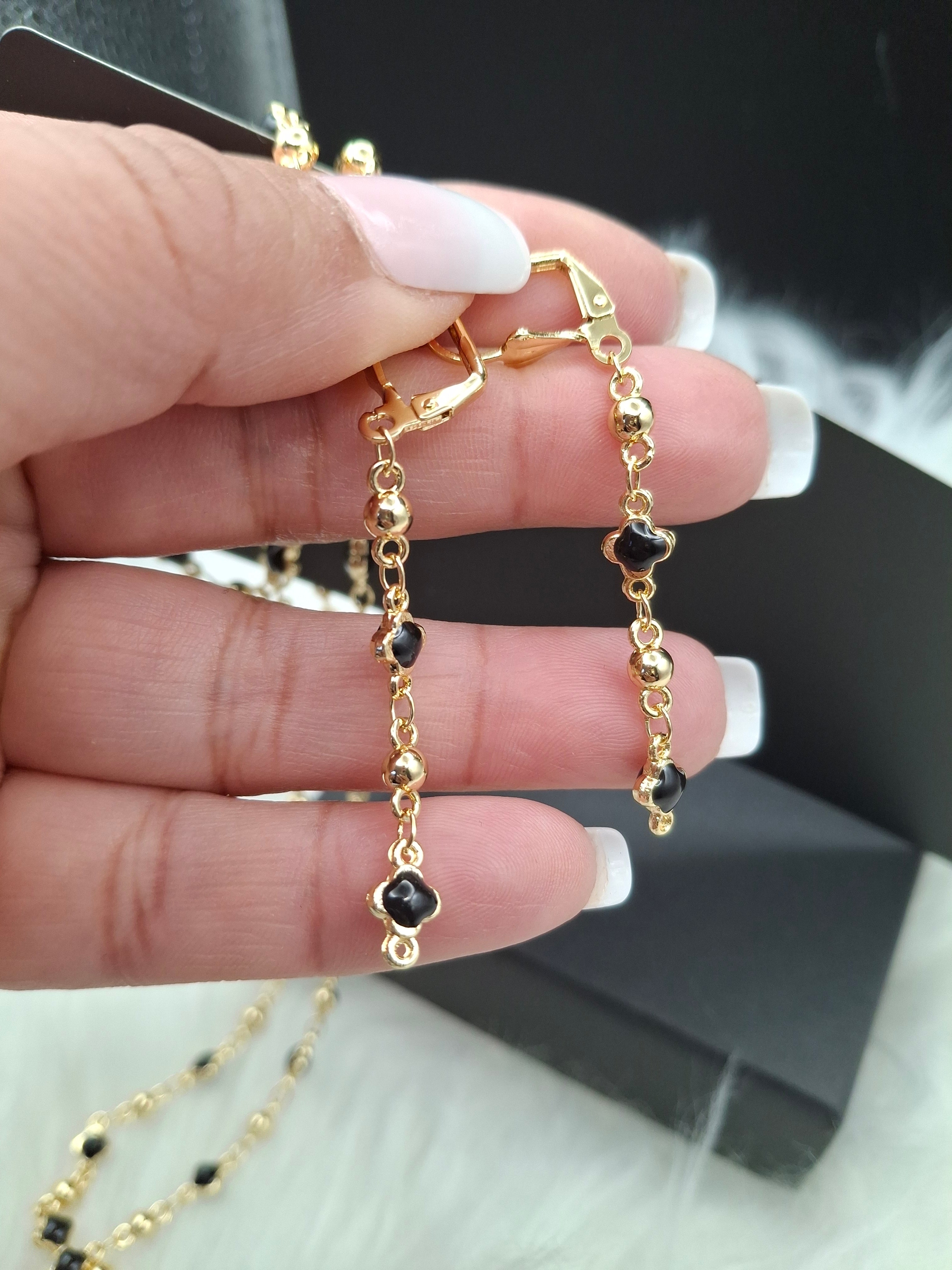 Little black luxury flower set