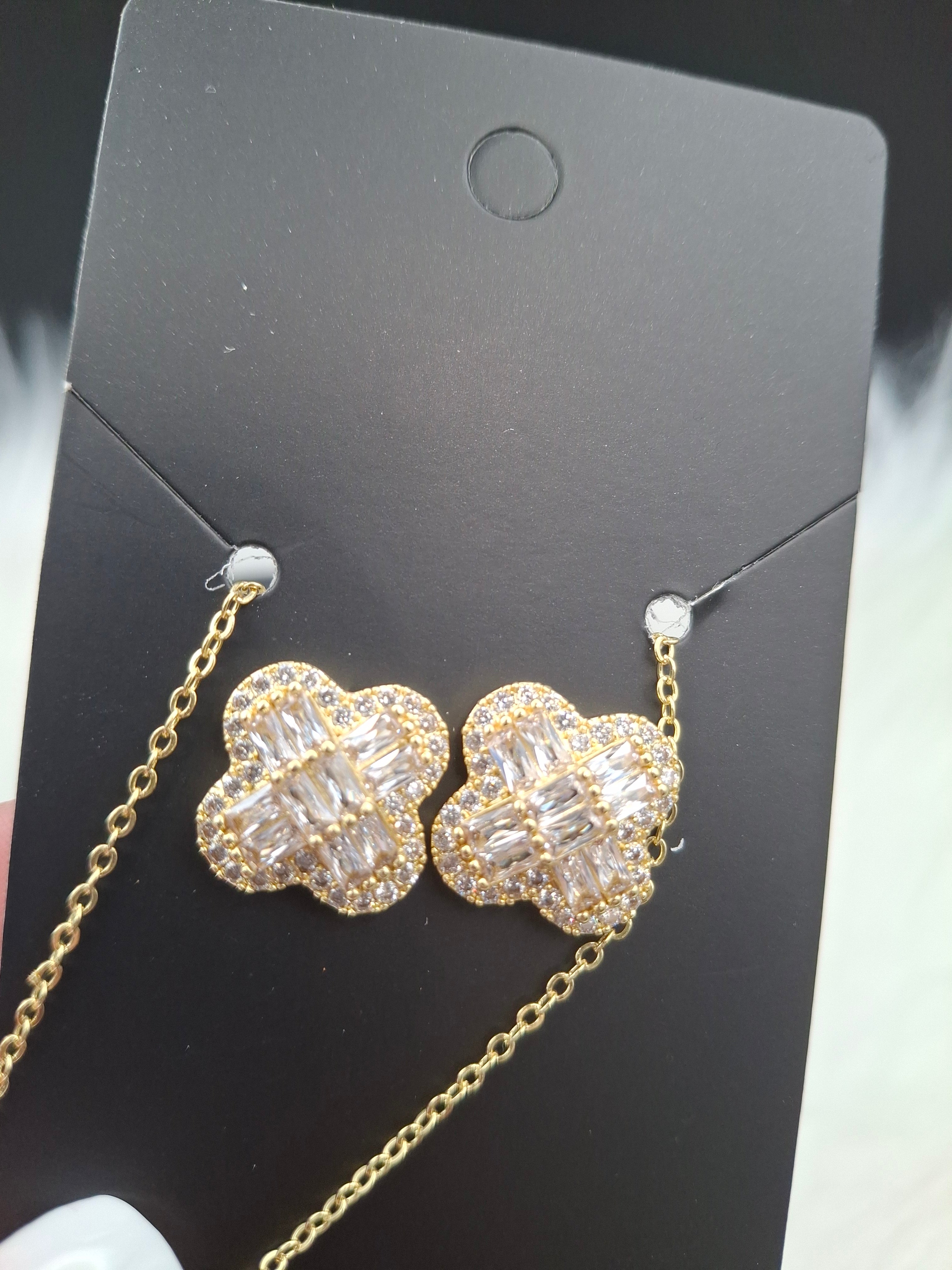 Luxury flower Diamond set