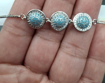 Silverblue Adjustable Bracelet