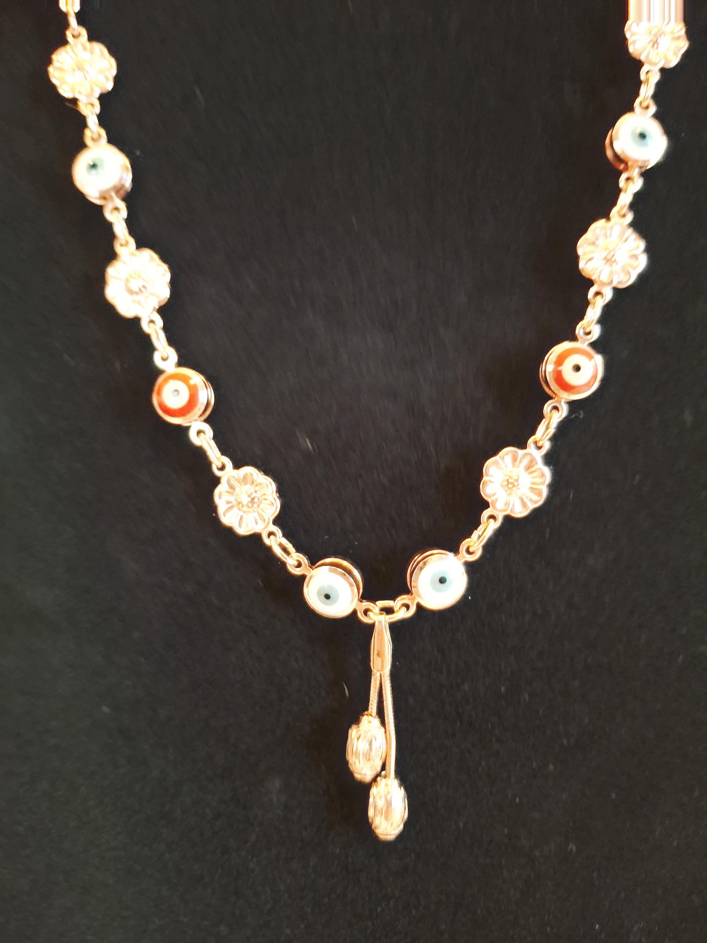 Evil eye jewelry set
