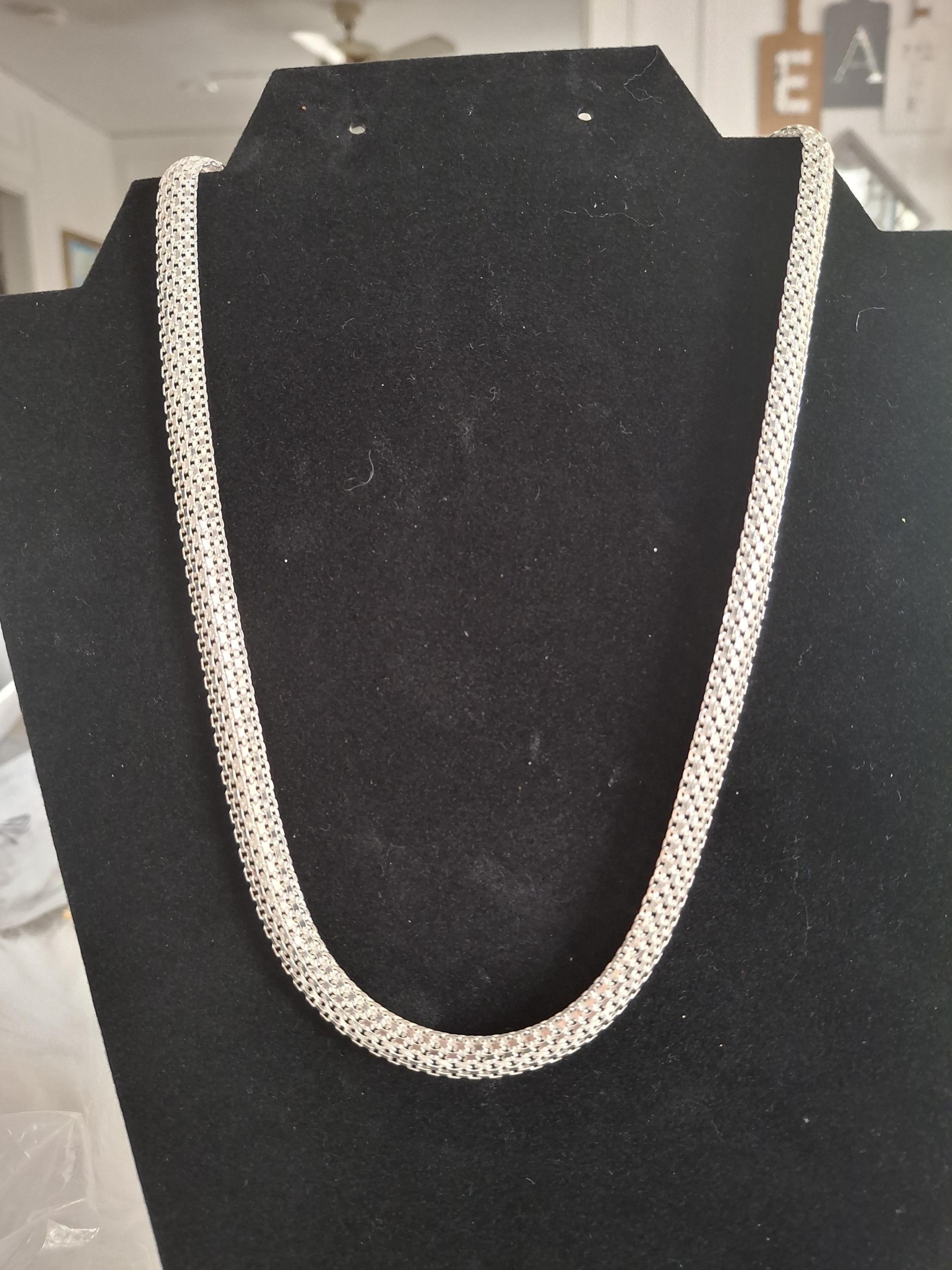 Silver necklace