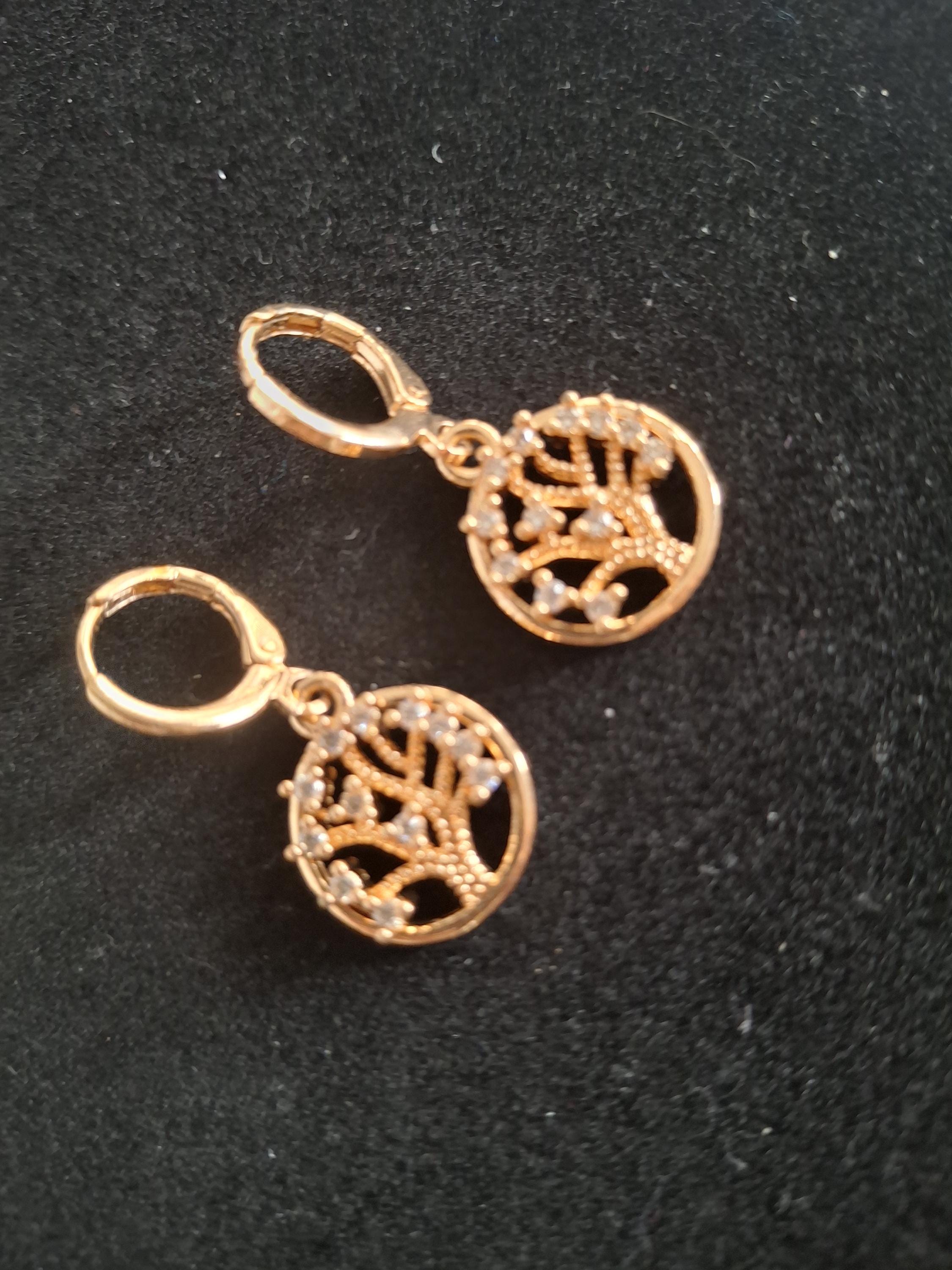 Life tree earrings