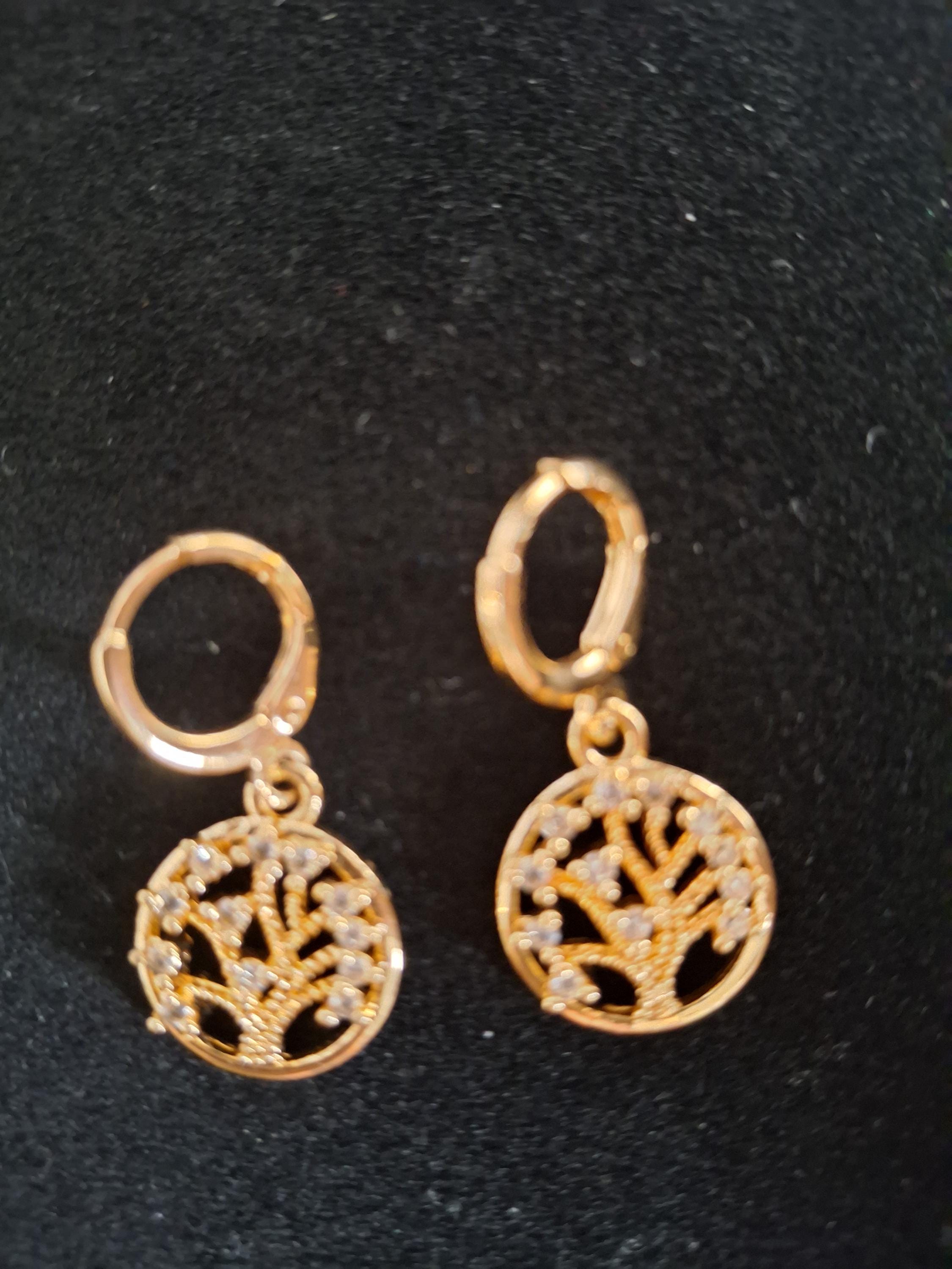 Life tree earrings