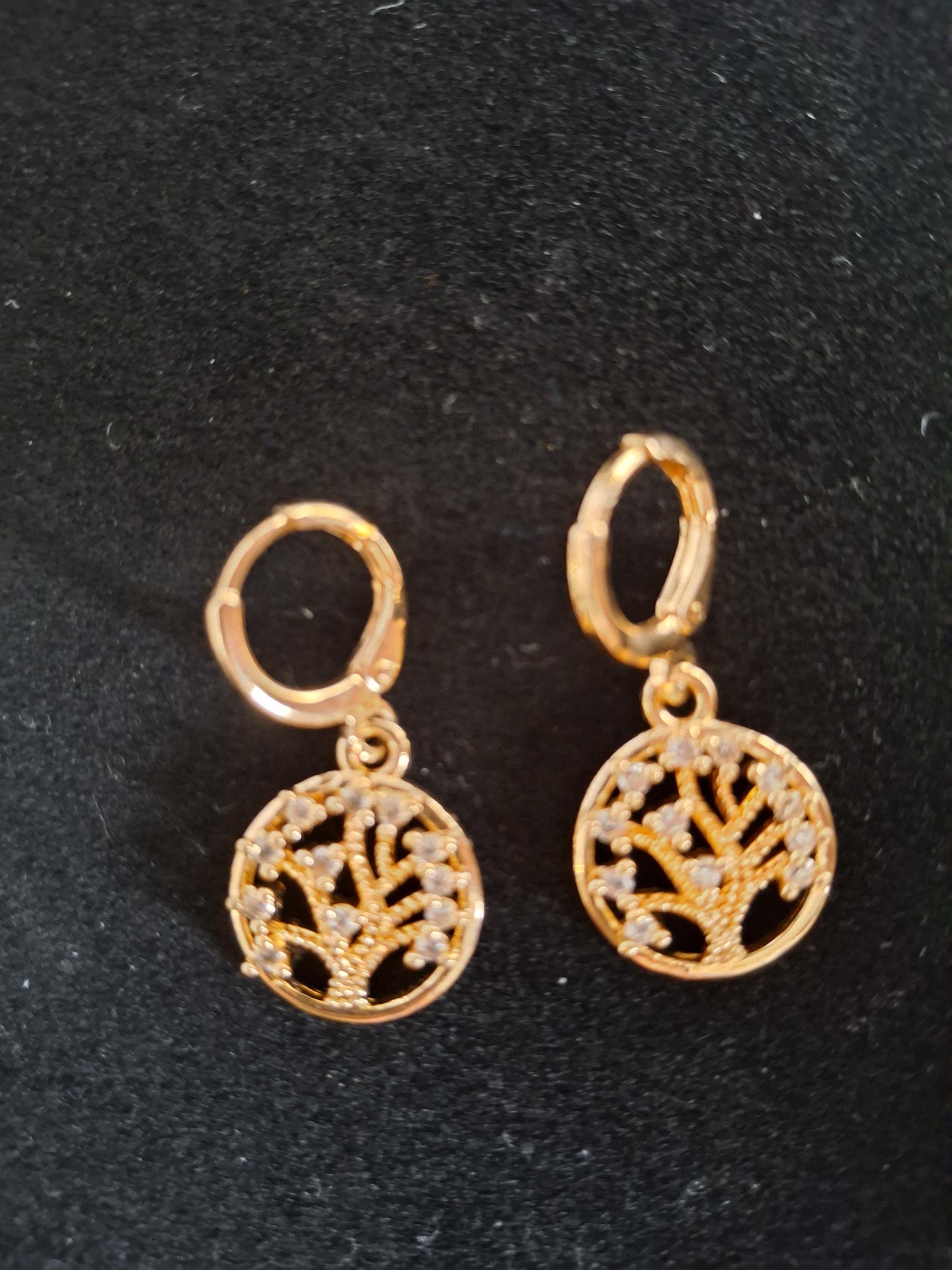 Life tree earrings