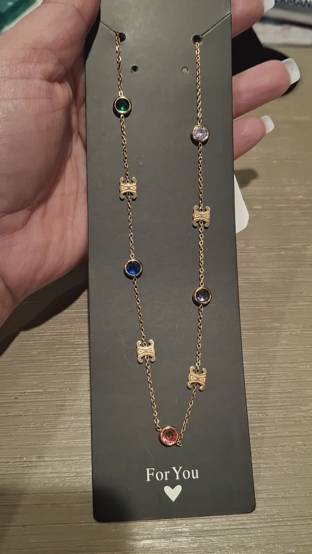 Colorfully luxury chain