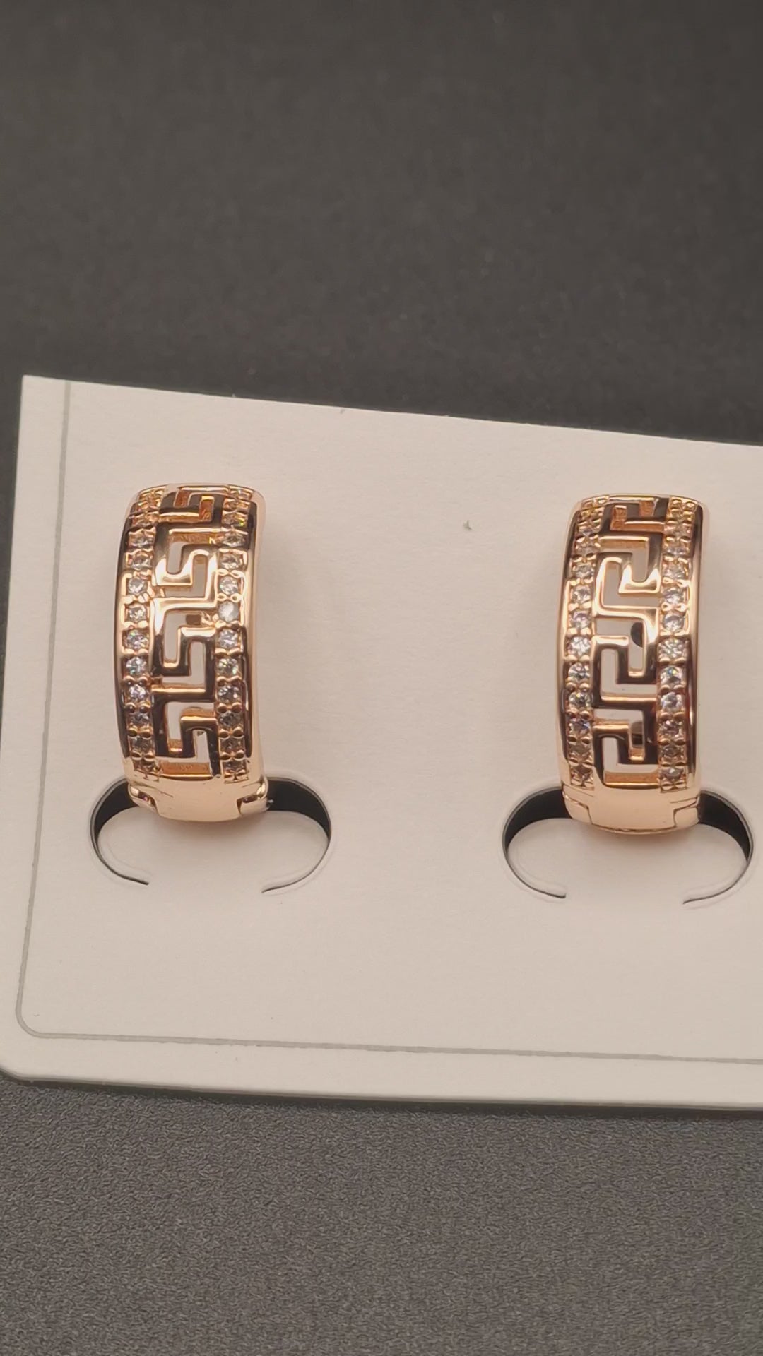 Arracadas medianas hoop