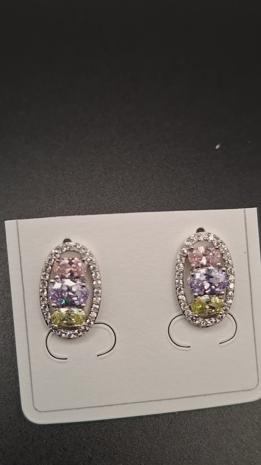 Pastel light colors studs