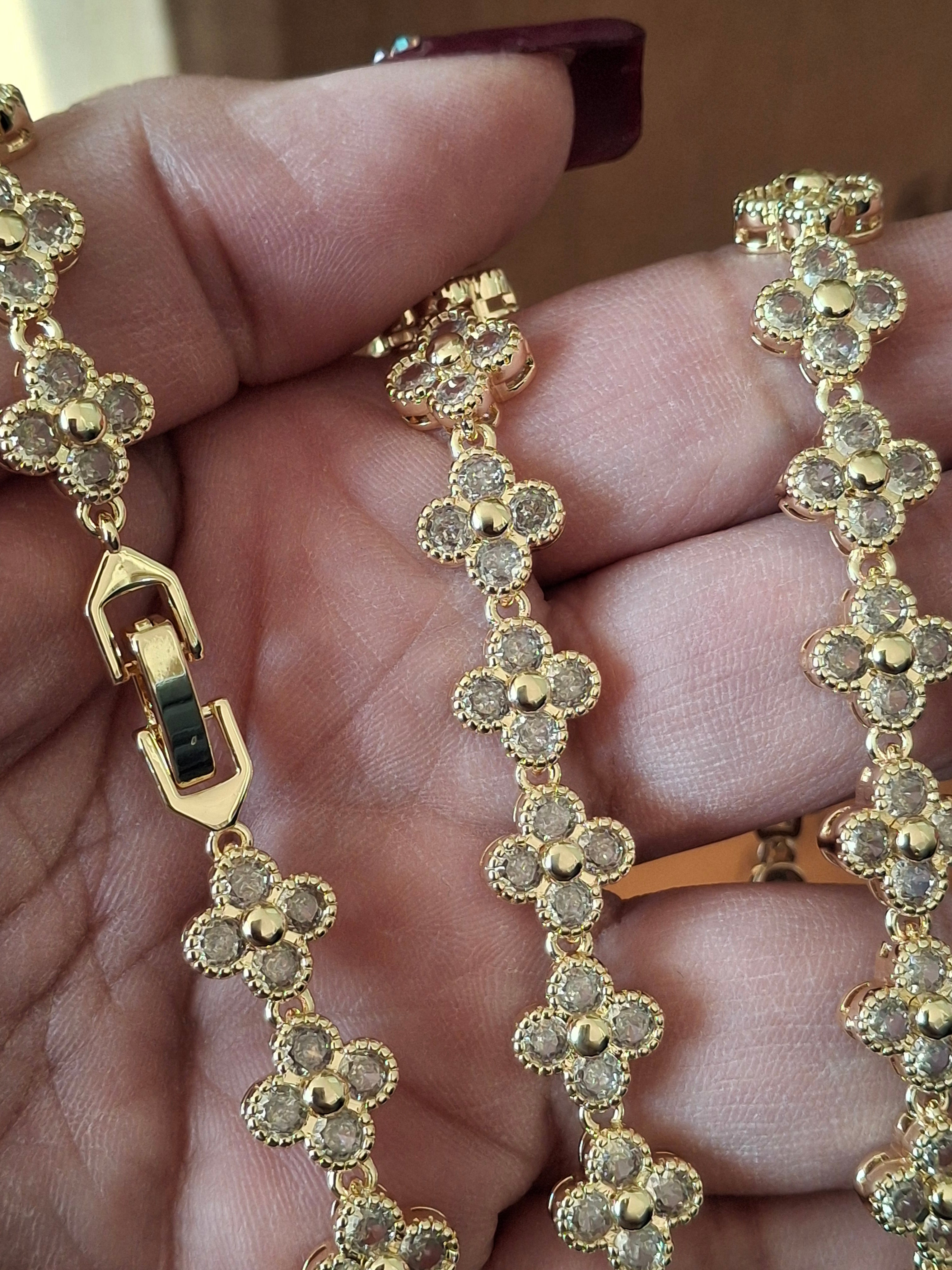 gold-flower-set