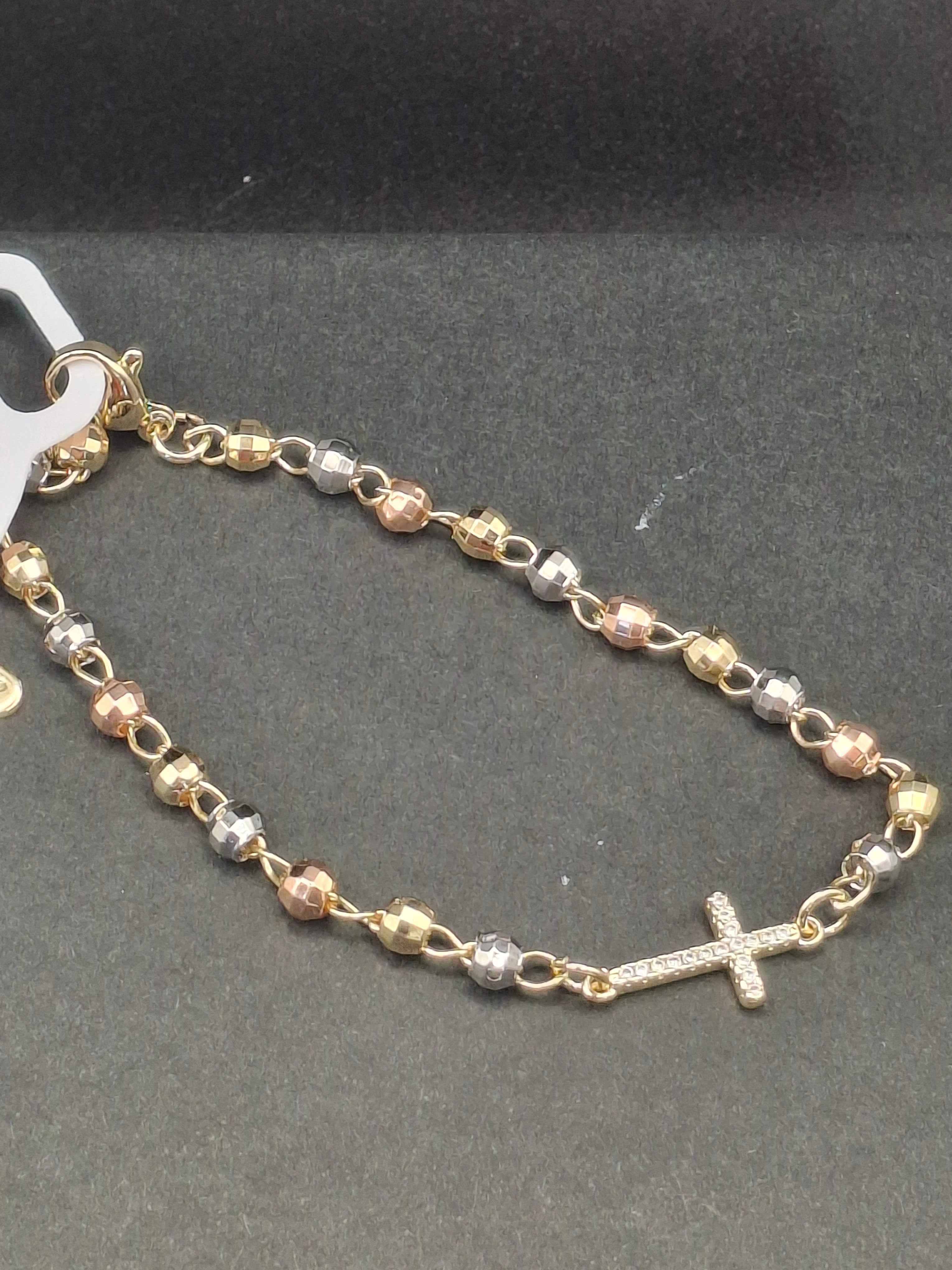three-tones-rosary-bracelet