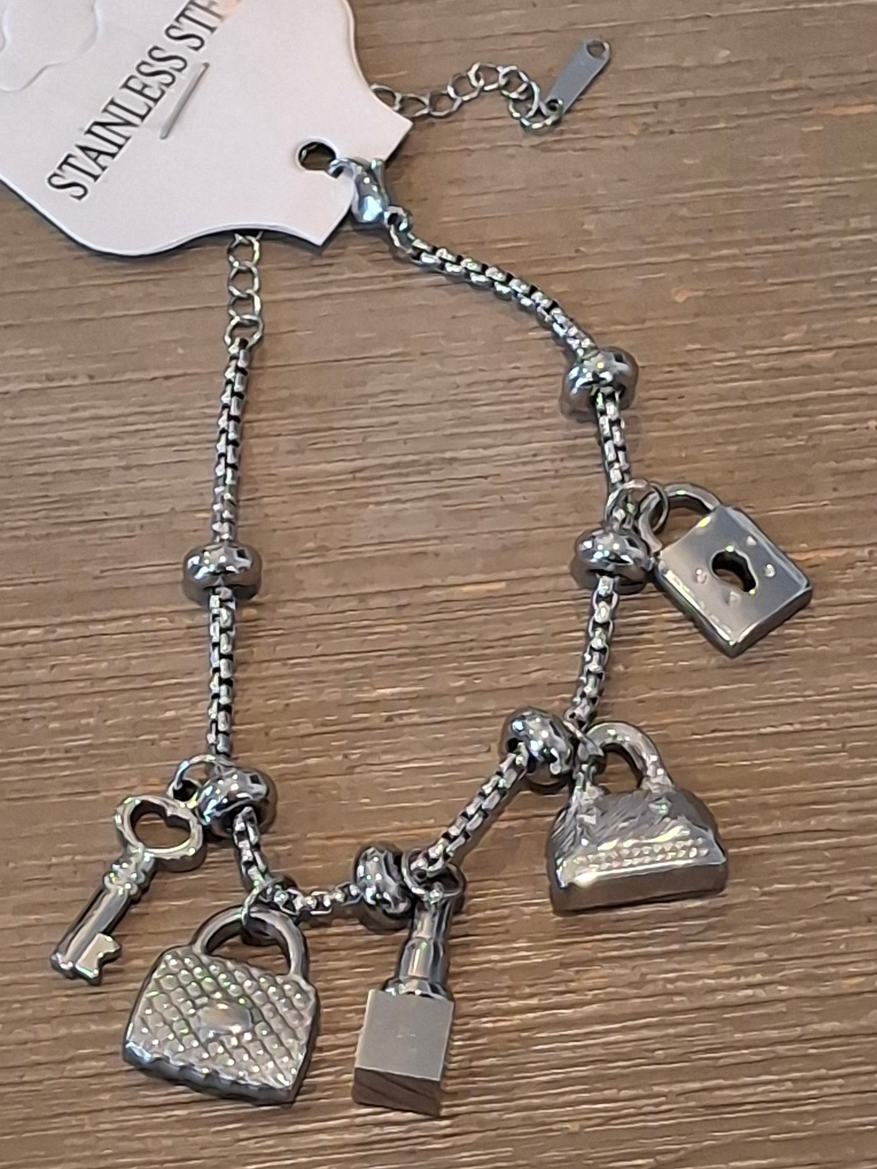 Little bags charms bracelet