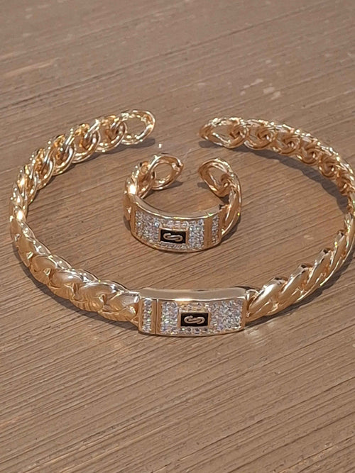 Cuban/ monaco bangle