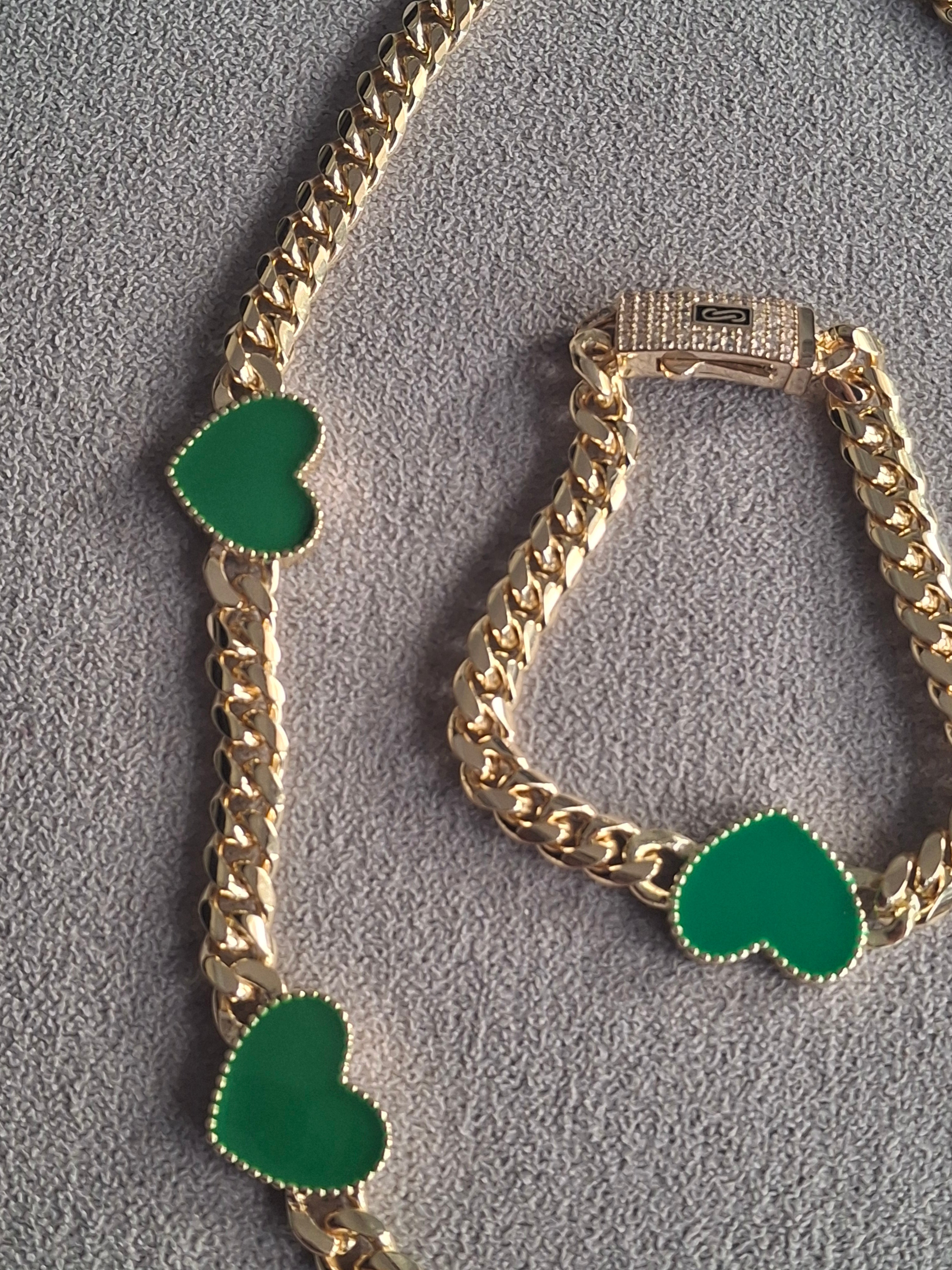 Green heart 💚 monaco set